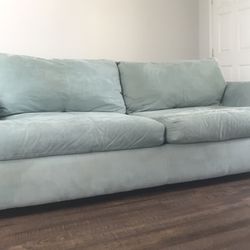 Light Blue Klaussner Sofa