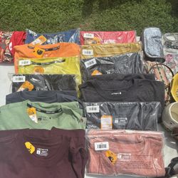 Brand New Carhartt Shirts Short/long Sleeve Shorts Pants Hoodies Jackets & Ariat Jeans All Sizes In Everything 
