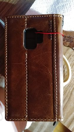 Leather Samsung S9 case