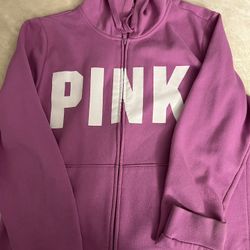 Pink Hoodie Zipup