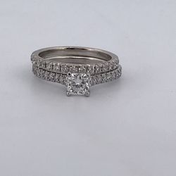 Hearts On Fire. Diamond Ring Set Size 6