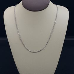 18k White Gold Chain