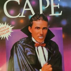 NEW Black Plastic CAPE,