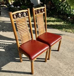 Bamboo Chairs- $30 Each