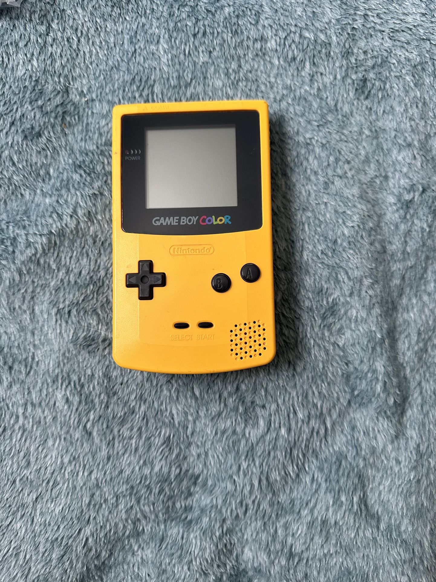 Nintendo Gameboy Color Yellow