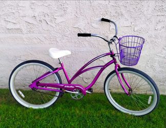 Women's electra 26" Beach Cruiser bike bicicleta basket