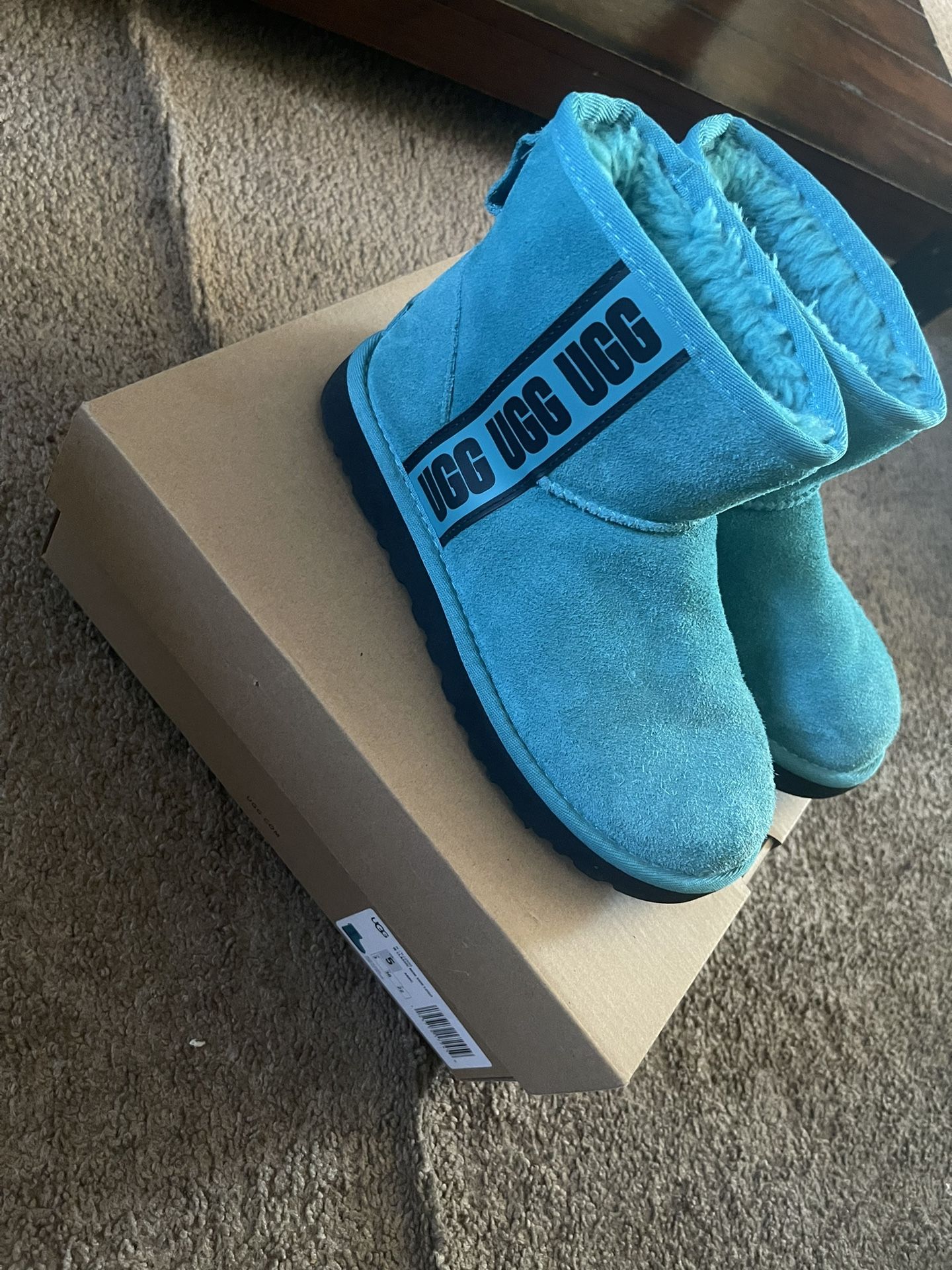 Blue UGG Boots For Women - Size 5