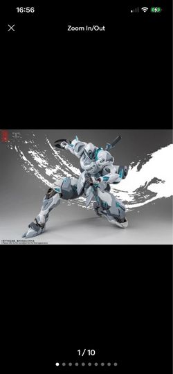 CangDao CD-07W Hurricane Ninja Shadow Senmei White Ghost Action Figure
