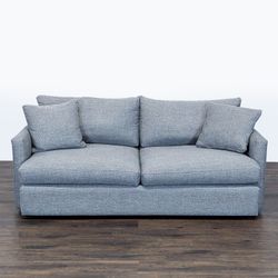 *Free Delivery* Gray Crate & Barrel Couch Sofa 3 Seater Set