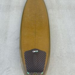 5’10” Mandala Round Pin Quad Surfboard