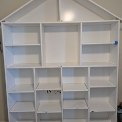 Large Homemade Dollhouse Bookcase