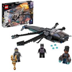 LEGO Marvel Black Panther Dragon Flyer 76186 Building Kit Toy; Create The Final Battle Scene from Avengers: Endgame; (202 Pieces)
