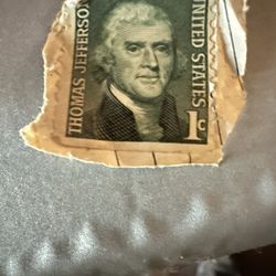 Thomas Jefferson, One Cent Stamp