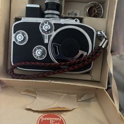 Bolex Paillard L8 8mm movie camera in its original box
