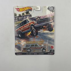Hot Wheels Premium’64 chevy Nova Gasser Car Culture