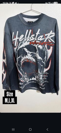 HELLSTAR WORLD TOUR SKULL LONG-SLEEVE T-SHIRT NEW COLLECTION