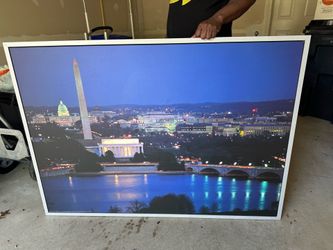 Huge painting of DC