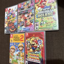 Nintendo Switch Mario Games