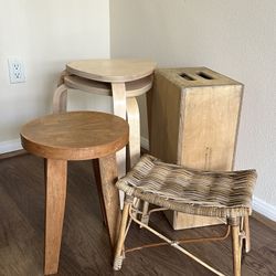 Set of 5 Stools