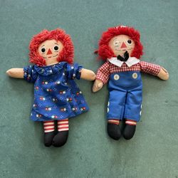 Raggedy Anne And Andy Dolls