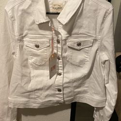 LADIES WAX JEAN JACKET -XL