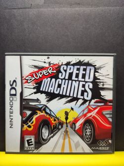 NINTENDO DS SUPER SPEED MACHINES
