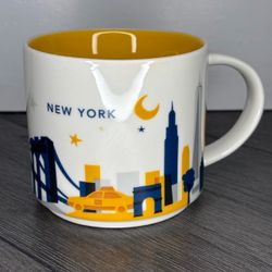 Starbucks New York You Are Here Series Collection 14oz Coffee Mug Cup