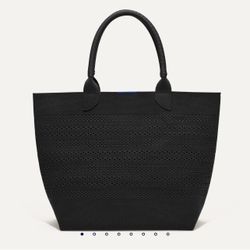 Brand New Rothy's Lightweight Tote Black Crochet With Tags $250 Women’s Tote