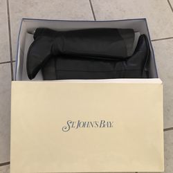 Black and Brown  Boots, St.John’s Bay , Size 71/2 Medium (B)