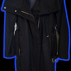 Very Cool Michael Kors Women'sl Dark Blue Coat