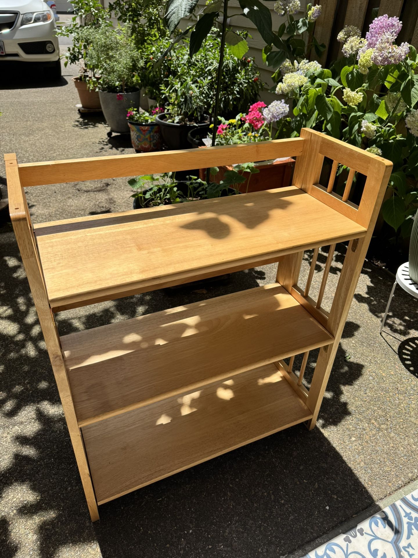 Wooden 3-tier Shelves