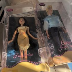 Collectible Pocahontas And John Smith Barbie Dolls
