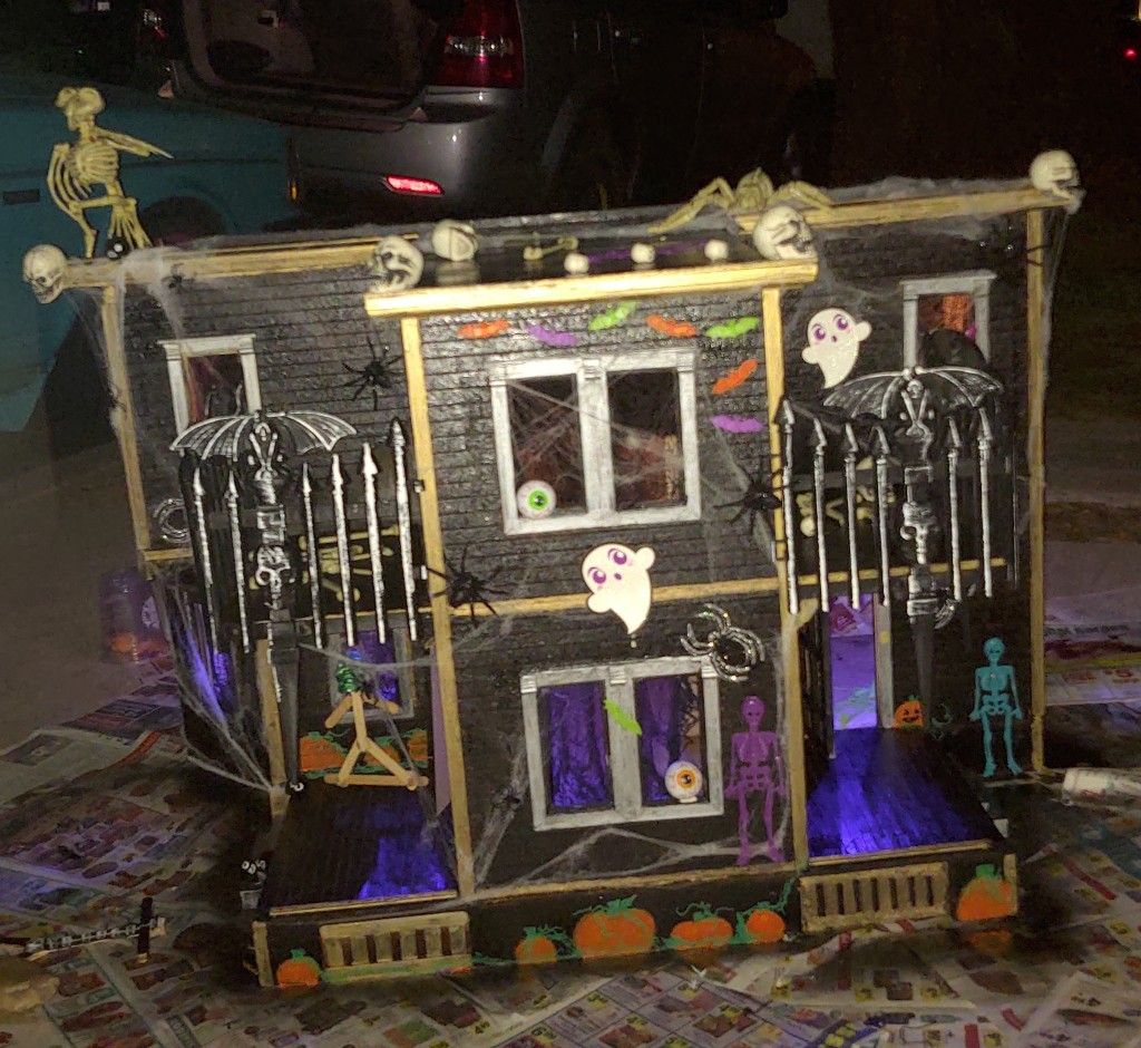 Gothic Haunted doll house