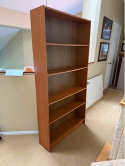 Teak bookcase