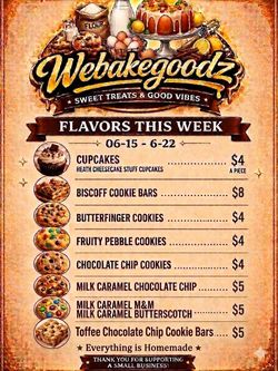 We bake goodz