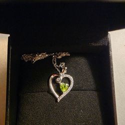 Peridot necklace Kays