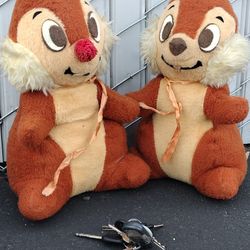 Vintage Chip & Dale Plush