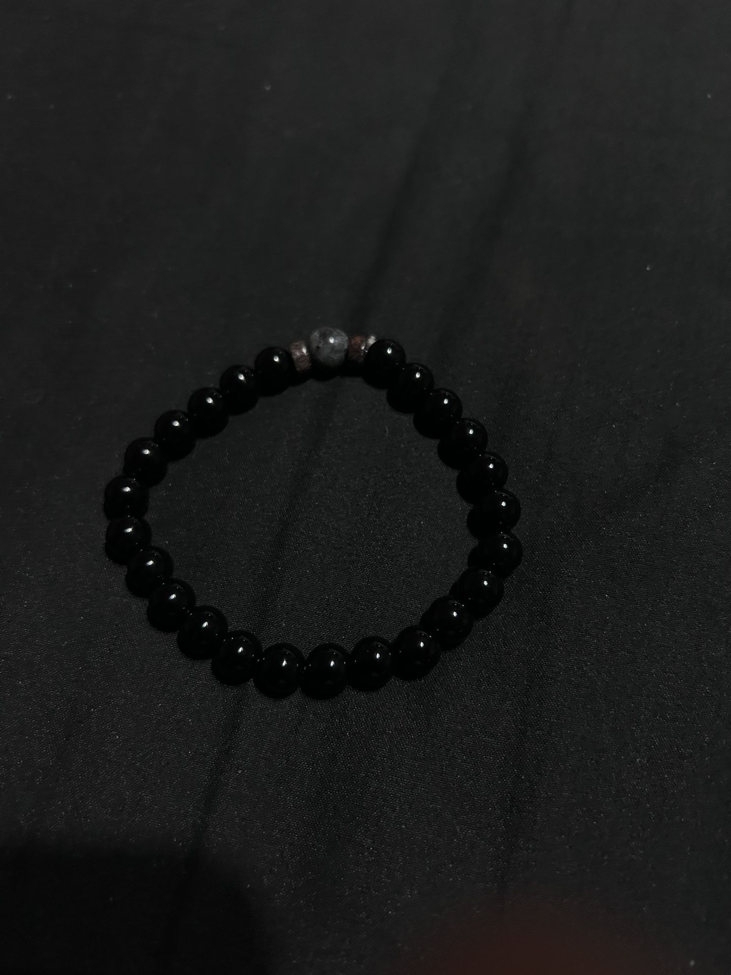 Black Onyx Hematite Bracelet
