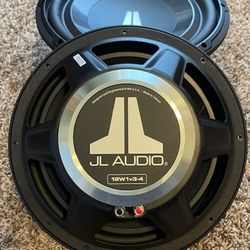 JL Audio Subwoofer With All Wiring