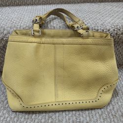 Coach Tote Bag, Yellow 