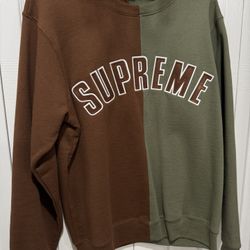 Supreme split crewneck