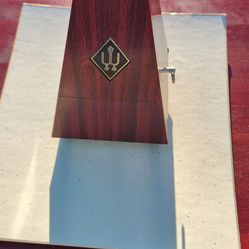 Vintage Wittner Maelzel Solid Wood Metronome