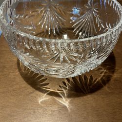 Vintage Atrium Fifth Ave. Lead Crystal Bowl
