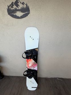 K2 Snowboard and Union Bindings