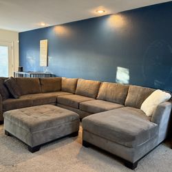 Sectional And Ottoman