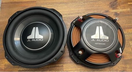 10” JL tw3 subwoofers