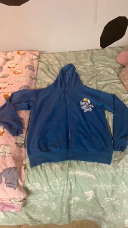 Disney stitch hoodie with design on the back