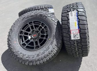 17 inch Wheels Tires TRD PRO Style Toyota 4runner Tacoma Tundra rims 265/70/17