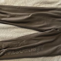Aeropostale tan sweatpants 