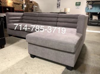 Grey sectional